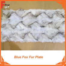 Front Paw Fox Fur Plate